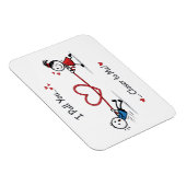 Stickman Tug of Love Magnet (Rechte Seite)