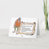 STICKMEN AUF FEUER-Karte Karte (Rückseite)