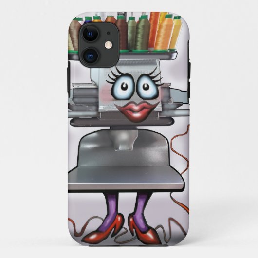 Stickmuster Case-Mate iPhone Hülle (Rückseite)