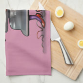 Stickmuster Geschirrtuch (Viertel Falte)