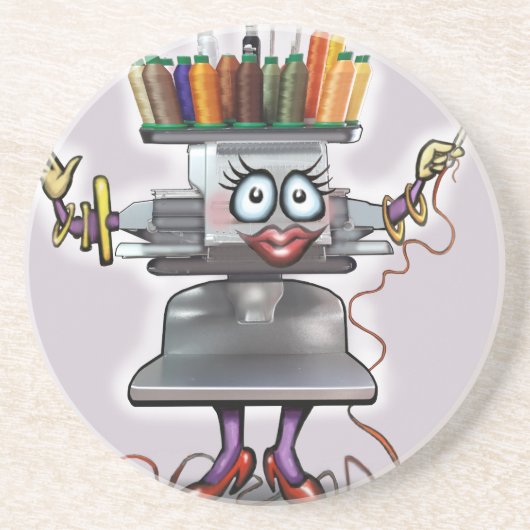 Stickmuster Getränkeuntersetzer (Vorne)