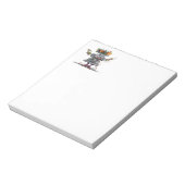 Stickmuster Notizblock (Rotiert)