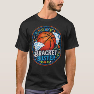 Stickmuster Turnier 'Bracket Buster' Basketball T-Shirt