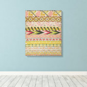 Stickmustertücher Leinwanddruck (Insitu (Holzboden))