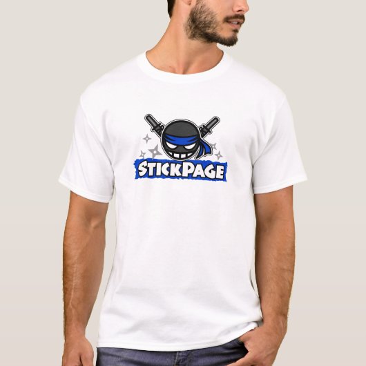 StickPage Ninja T-Shirt (Vorderseite)