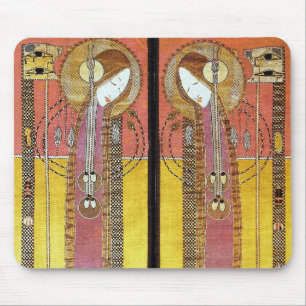 Stickpaneele von Margaret Macdonald Mousepad