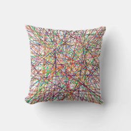 Sticks 16 x 16 Baumwollwirbelkissen aufheben Kissen