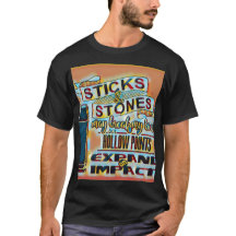 Sticks & Stones/Hollow-points-T - Shirt