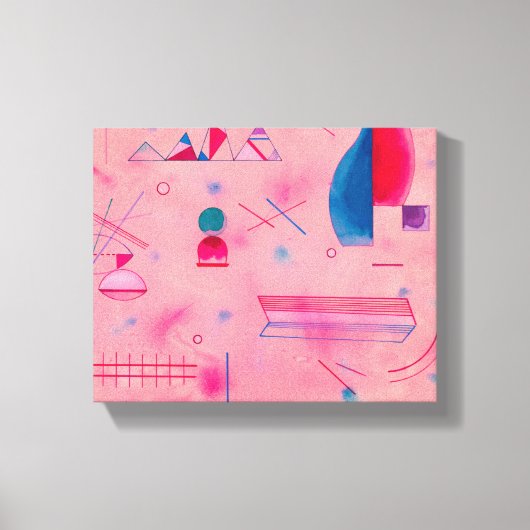 Sticks, The Rose, 1933 by Wassily Kandinsky Leinwanddruck (Vorderseite)