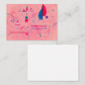 Sticks, The Rose, 1933 by Wassily Kandinsky Mitteilungskarte (Vorne/Hinten)