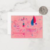 Sticks, The Rose, 1933 by Wassily Kandinsky Mitteilungskarte (Vorderseite/Rückseite Beispiel)