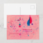 Sticks, The Rose, 1933 von Wassily Kandinsky Postkarte (Vorne/Hinten)