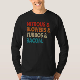Stickstoff & Blumen & Turbos & Bacon T-Shirt