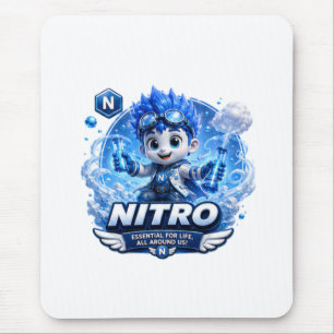 Stickstoff von ATOMIVRA Mousepad