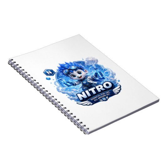 Stickstoff von ATOMIVRA Notizblock (Rechte Seite)
