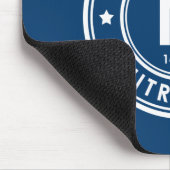 Stickstoffelement Blue Mouse Pad Mousepad (Ecke)