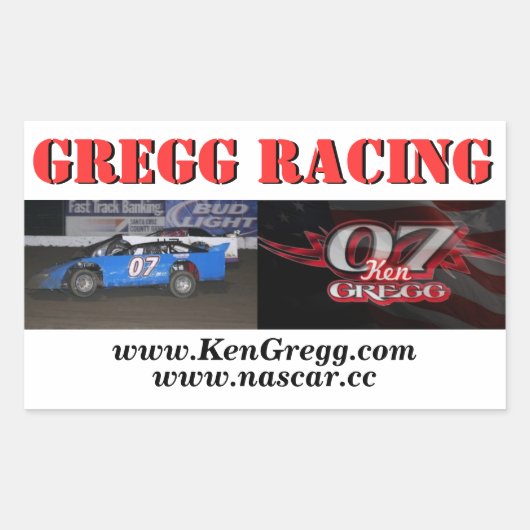 Sticky Banner Rechteckiger Aufkleber (Vorderseite)