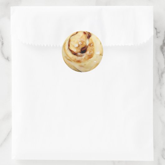 Sticky Bun Cinnamon Roll Stickers (Tasche)