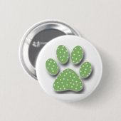 Sticky Catus Paw Button (Vorne & Hinten)