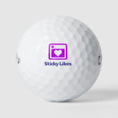 Sticky Golf Golfball (Vorderseite)