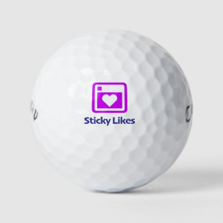 Sticky Golf Golfball