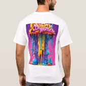 Sticky Kitty Graffiti T-Shirts (Rückseite)