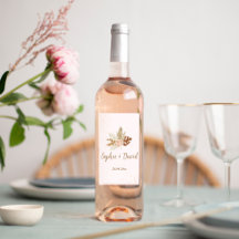 Sticky Labels Hochzeiten Bohemisch