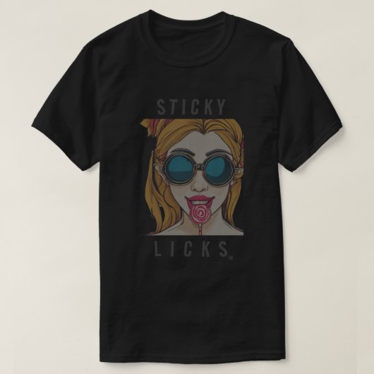 STICKY LICKS LOLLIPOP Tee (Design vorne)