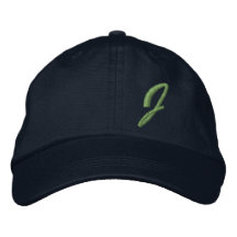 Sticky Monogram Letter J Initial