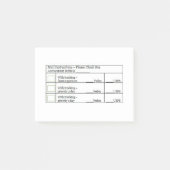 Sticky Note for Mail Post-it Klebezettel (Vorderseite)