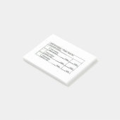 Sticky Note for Mail Post-it Klebezettel (angewinkelt)