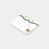 Sticky Notes Deer Doe Buck Woodland Jagd Post-it Klebezettel (angewinkelt)