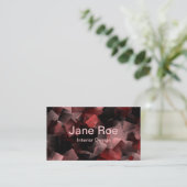 Sticky Notes-Rose Visitenkarte (Stehend Vorderseite)