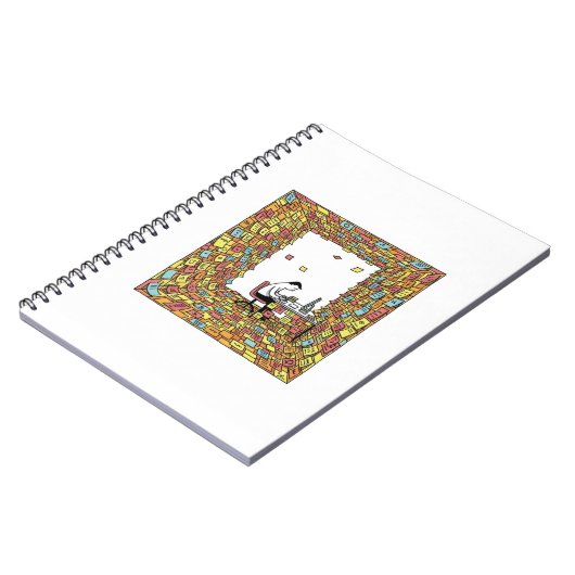 Sticky Notes - überwältigte Bürokunst Notizblock (Linke Seite)