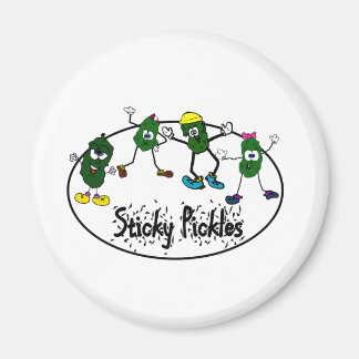 Sticky-Pickle-Logo Magnet