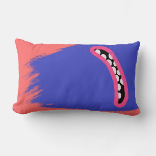 Sticky Red Monster Lendenkissen