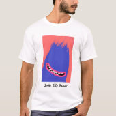 Sticky Red Monster T - Shirt (Vorderseite)