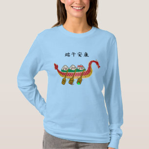 Sticky Rice Dumpling auf Dragon Boat Festival T-Shirt