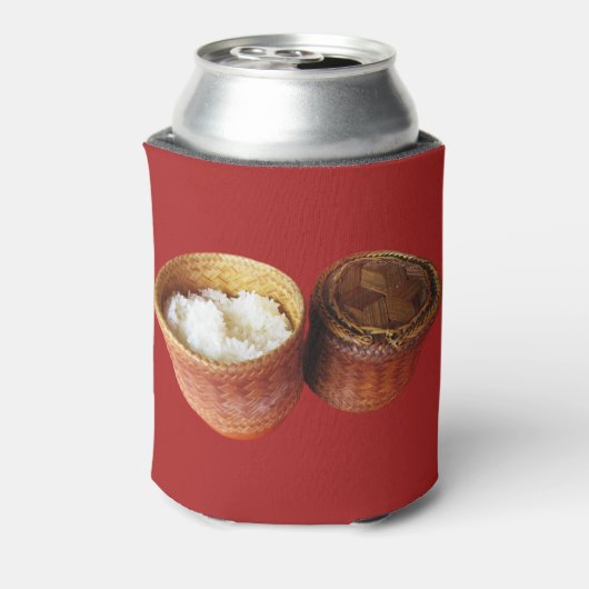 Sticky Rice [Khao Niao] Thai Lao Food Dosenkühler (Kanne Rückseite)