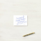 Sticky Scribble-Visitenkarte Post-it Klebezettel (Auf Schreibtisch)