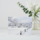Sticky Snow 7 ~ Postkarte (Stehend Vorderseite)