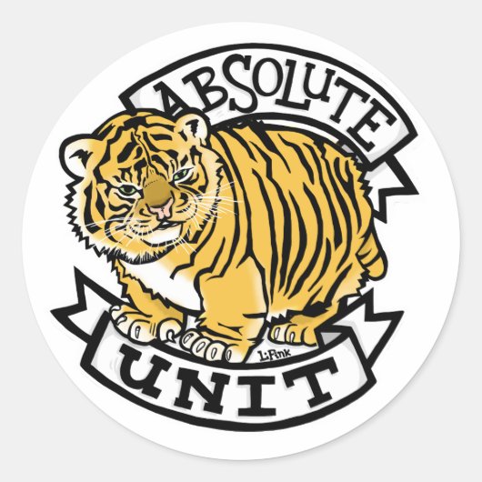 Sticky Unit Runder Aufkleber (Vorderseite)