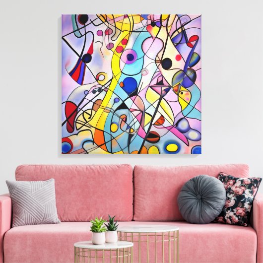 Stiddleficks Leinwanddruck (Insitu (Wohnzimmer))