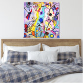 Stiddleficks Leinwanddruck (Insitu (Schlafzimmer))