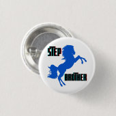 Stiefbruder Pferdezucht Button (Vorne & Hinten)