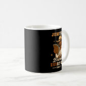 Stiefel am Boden Juneteenth bricht jede Kette Kaffeetasse (VorderseiteRechts)