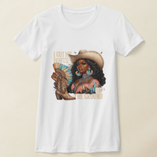 Stiefel am Boden T-Shirt