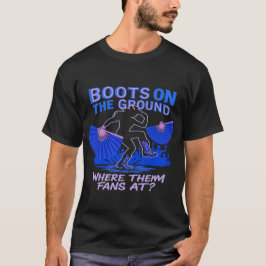 Stiefel am Boden T-Shirt