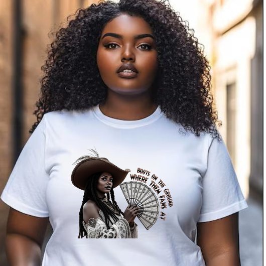 Stiefel auf dem Boden - wo sie Fans sind T-Shirt