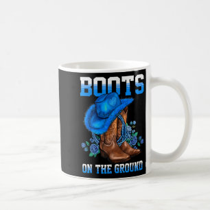 Stiefel auf dem Land Western Cowboy Cowgirl Kaffeetasse